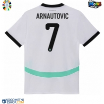 Moški Nogometni dresi Avstrija Marko Arnautovic #7 Gostujoči EP 2024 Kratek Rokav